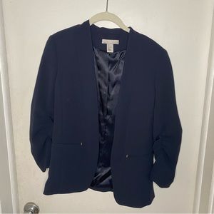 Topshop Navy Blazer